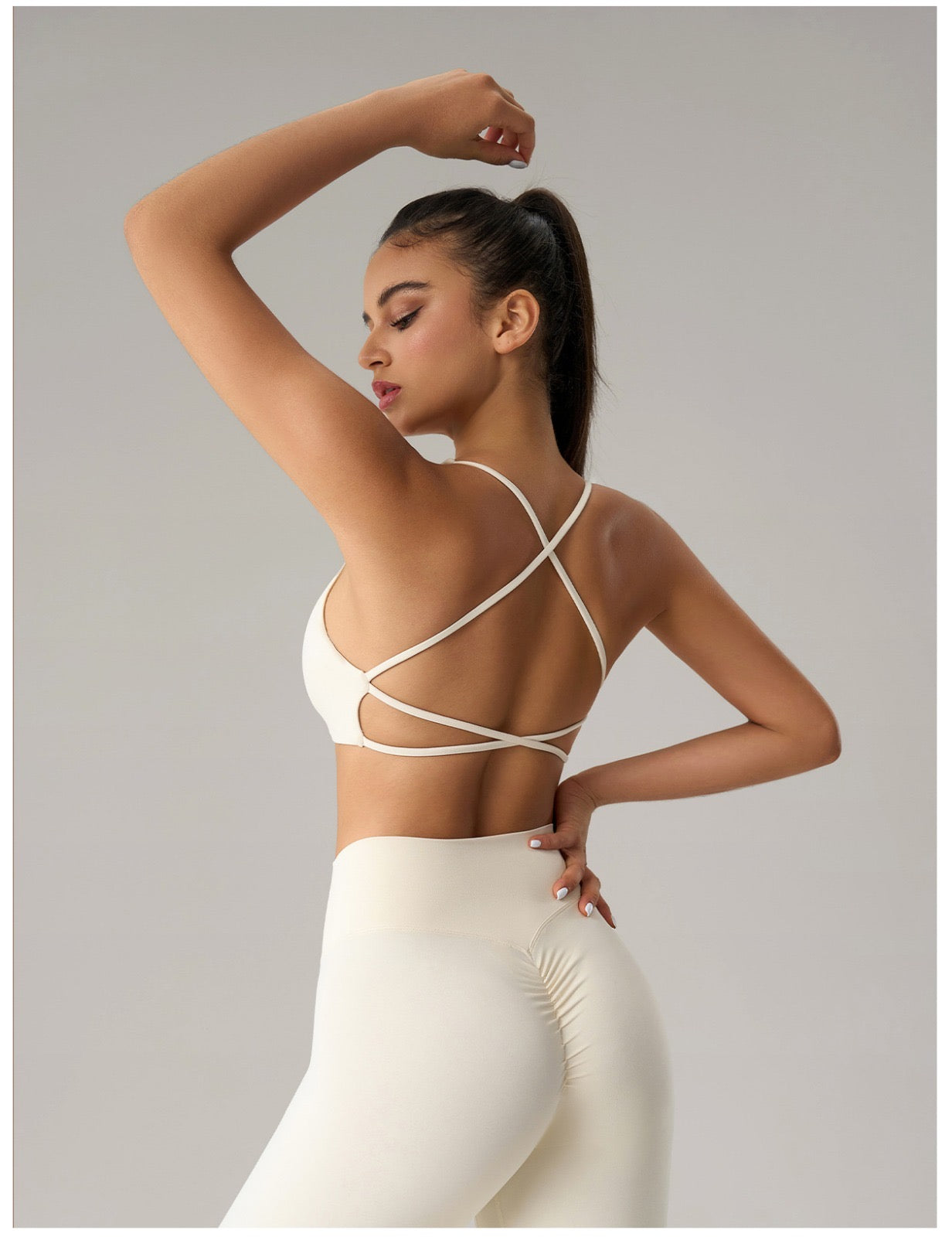CAIA Sports Bra Cross Back